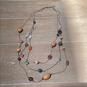 Lia Sophia 3 strand necklace